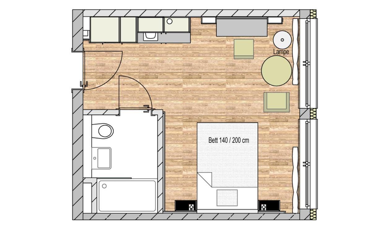 Boardinghouse Das RUNDUM Bad Reichenhall Zimmer foto